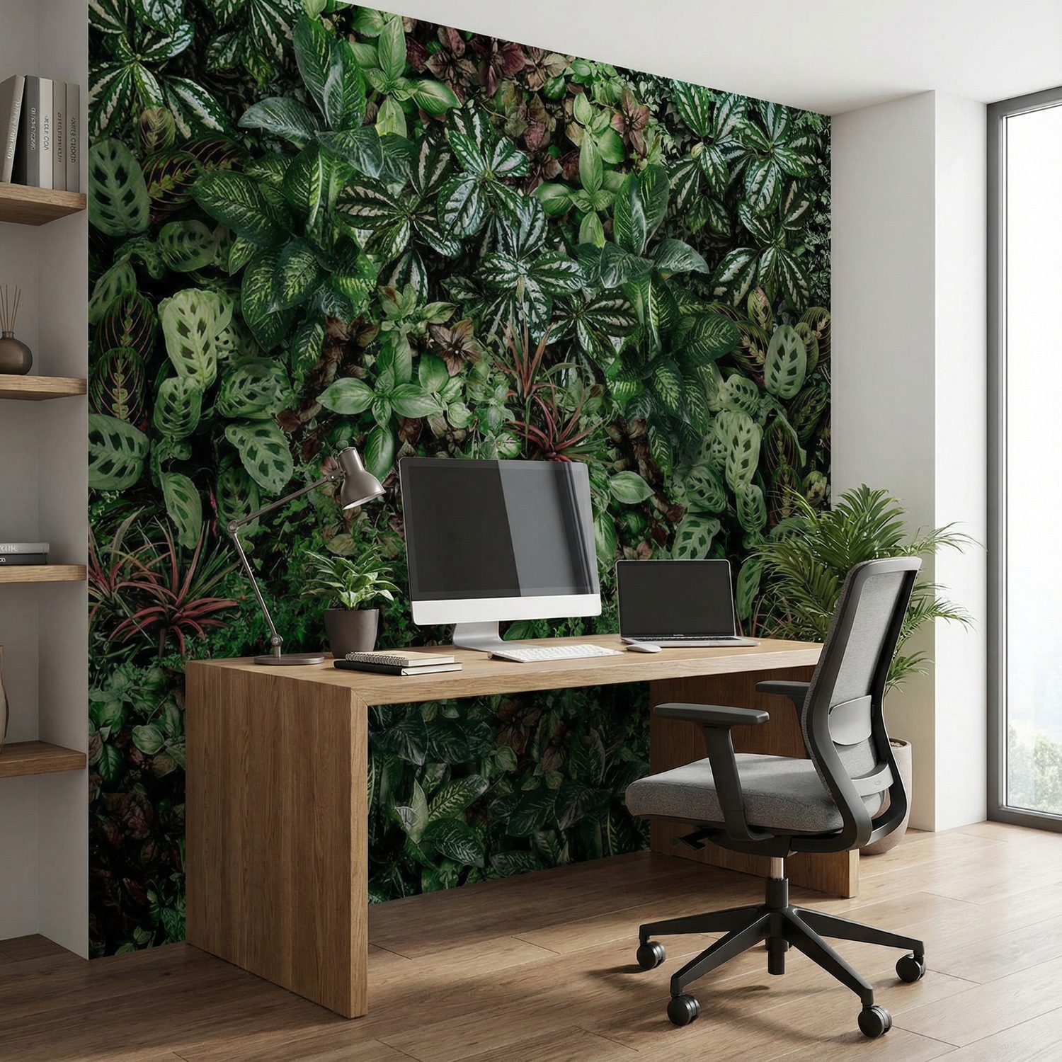 Wall Murals: Vertical Garden