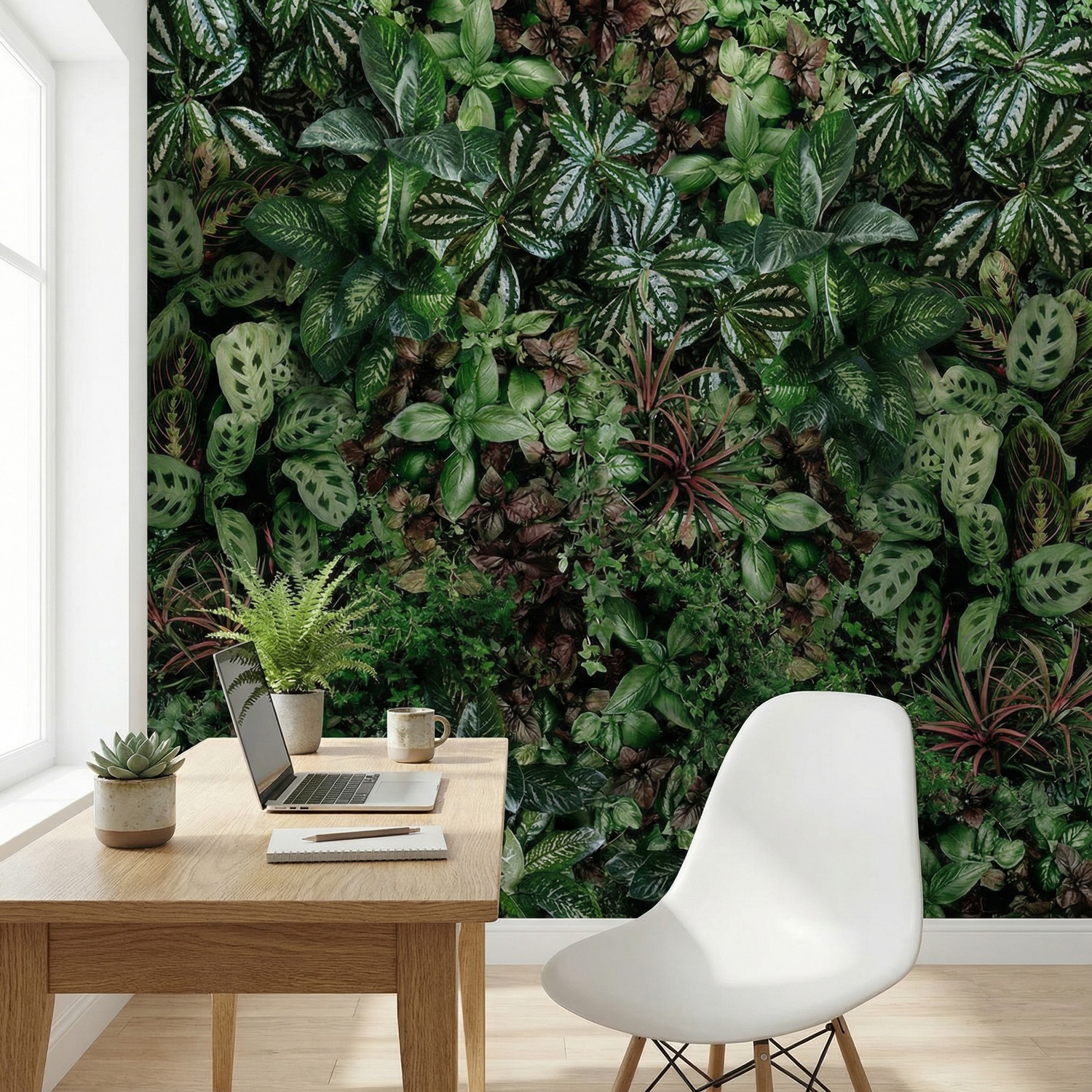 Wall Murals: Vertical Garden