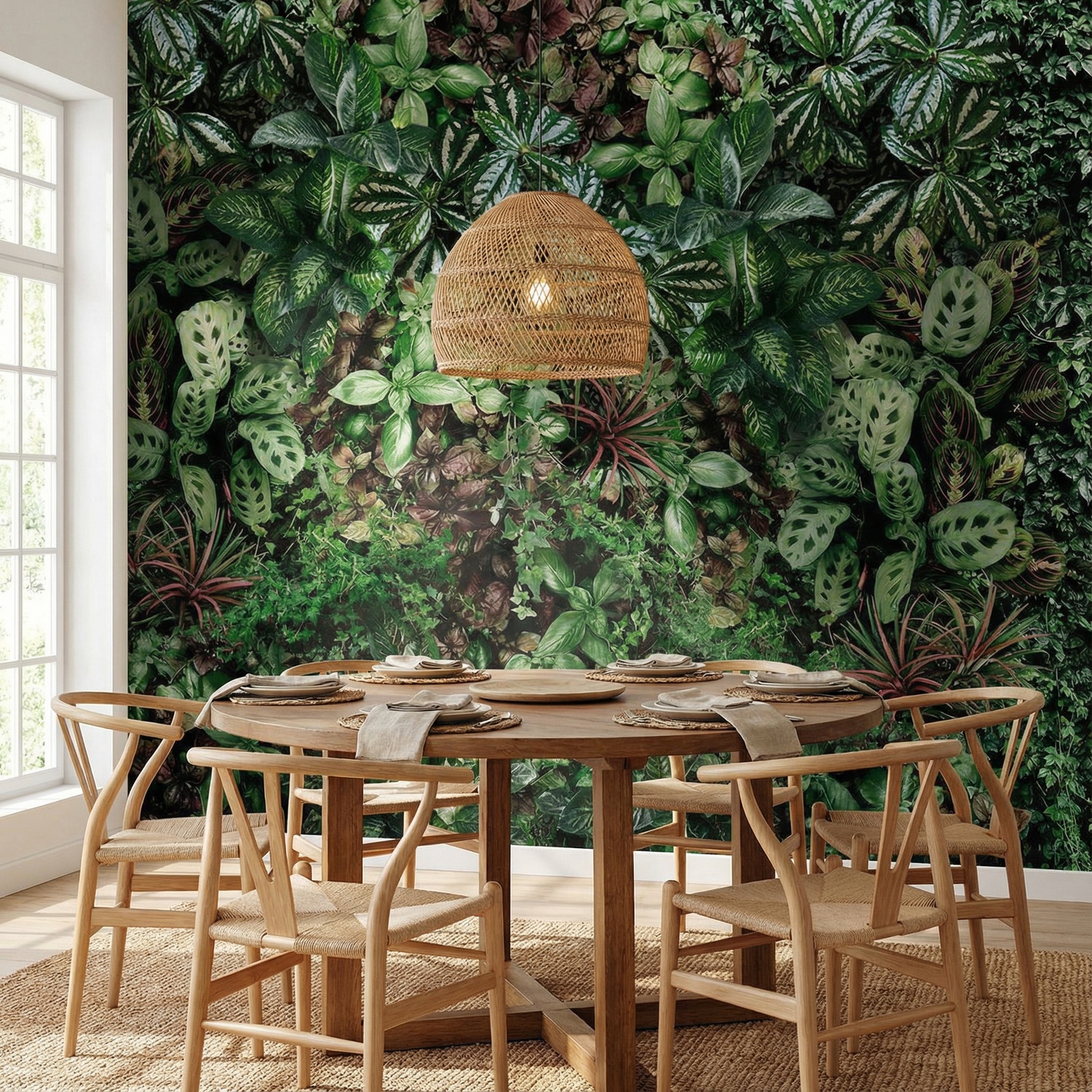 Wall Murals: Vertical Garden