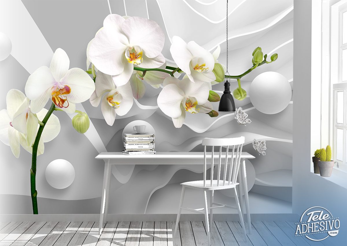 Wall Murals: Mystic Orchid