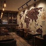 Wall Murals: Coffee World Map 15