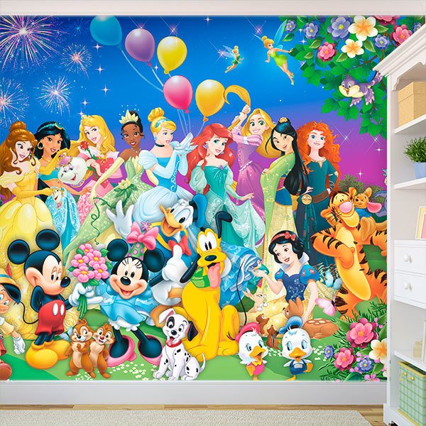 Wall Murals: Disney Characters 0