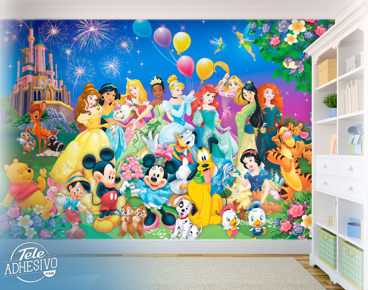 Wall Murals: Disney Characters