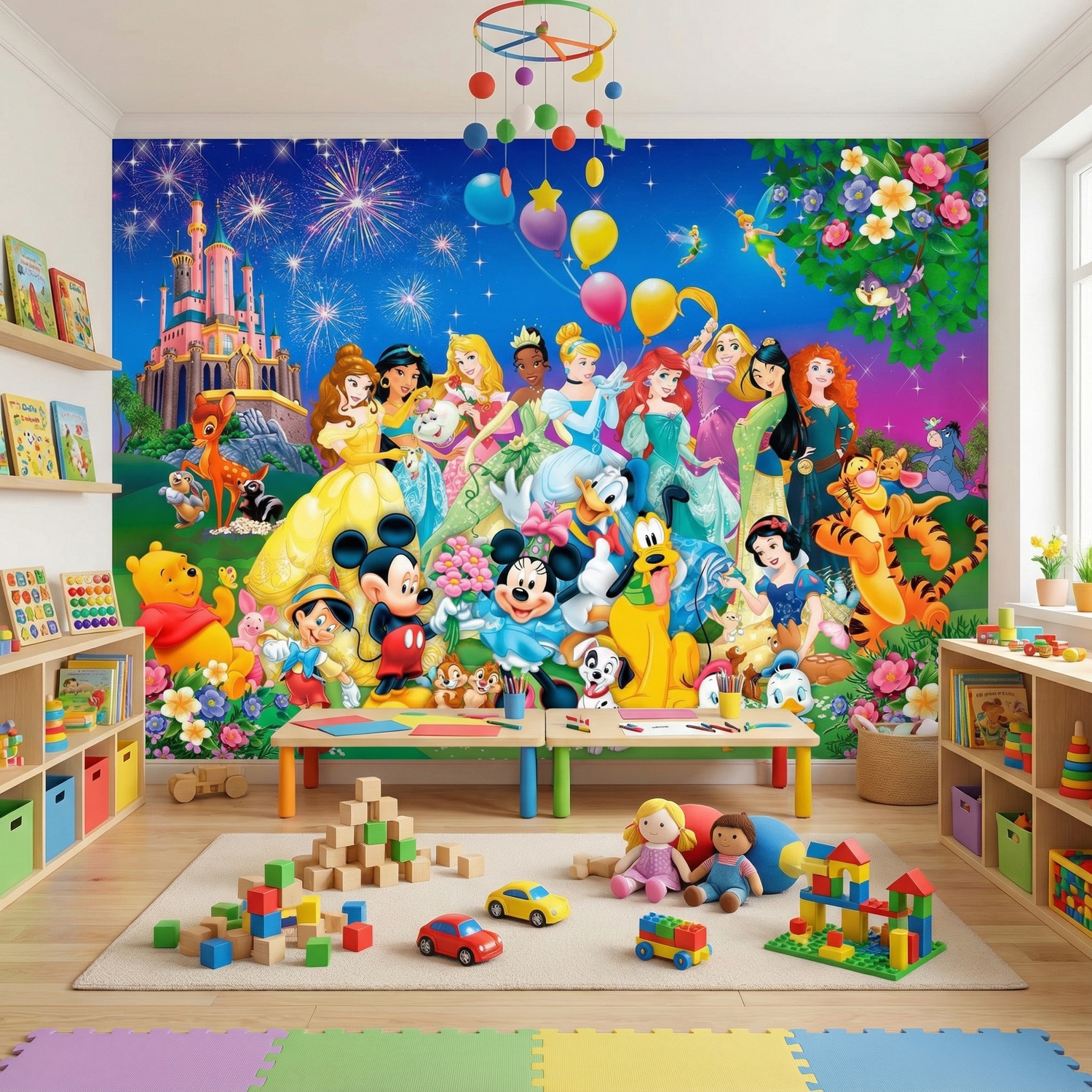 Wall Murals: Disney Characters