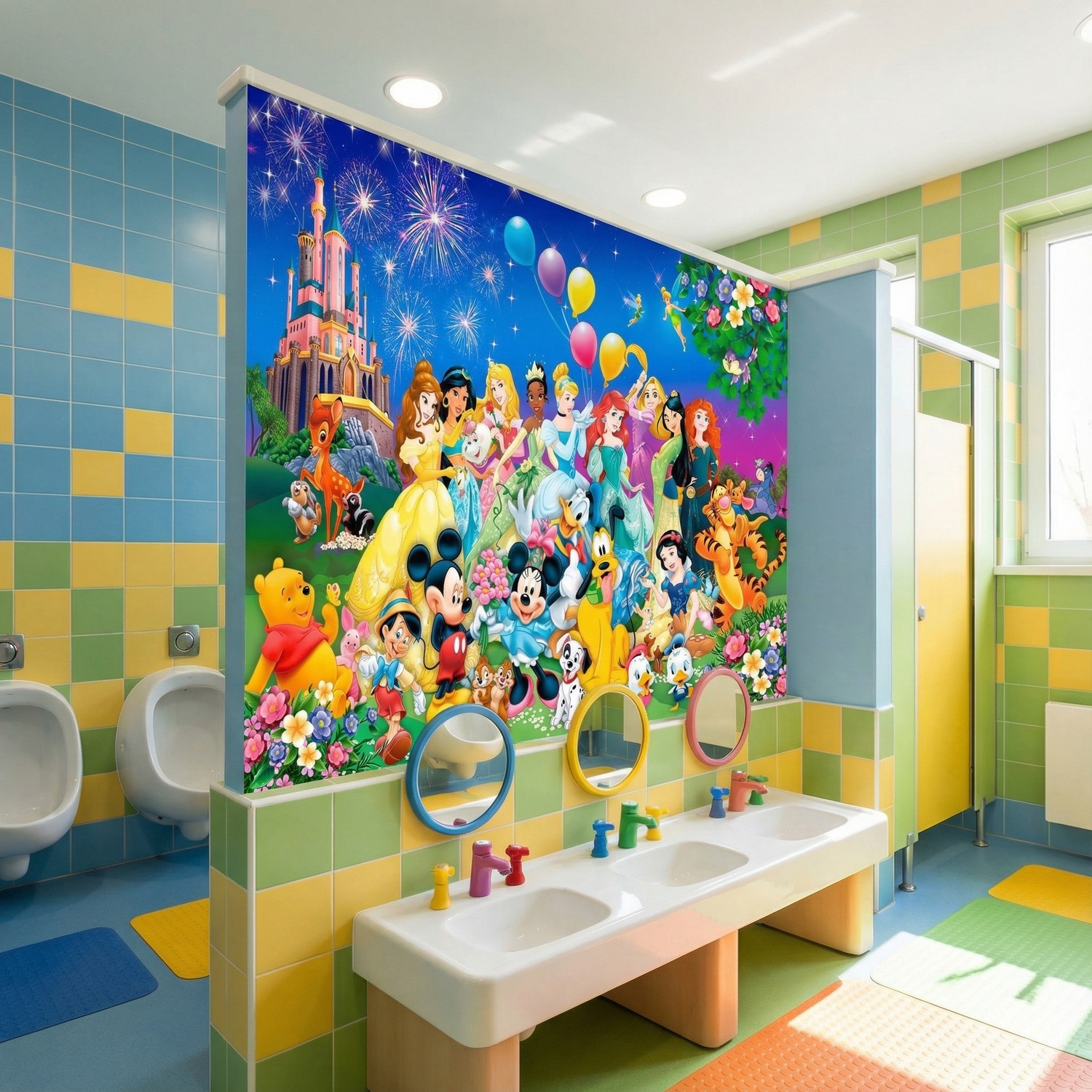 Wall Murals: Disney Characters