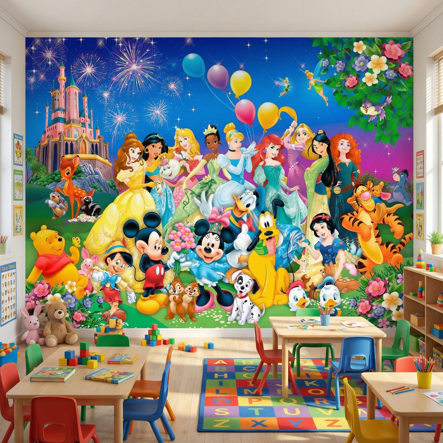Wall Murals: Disney Characters