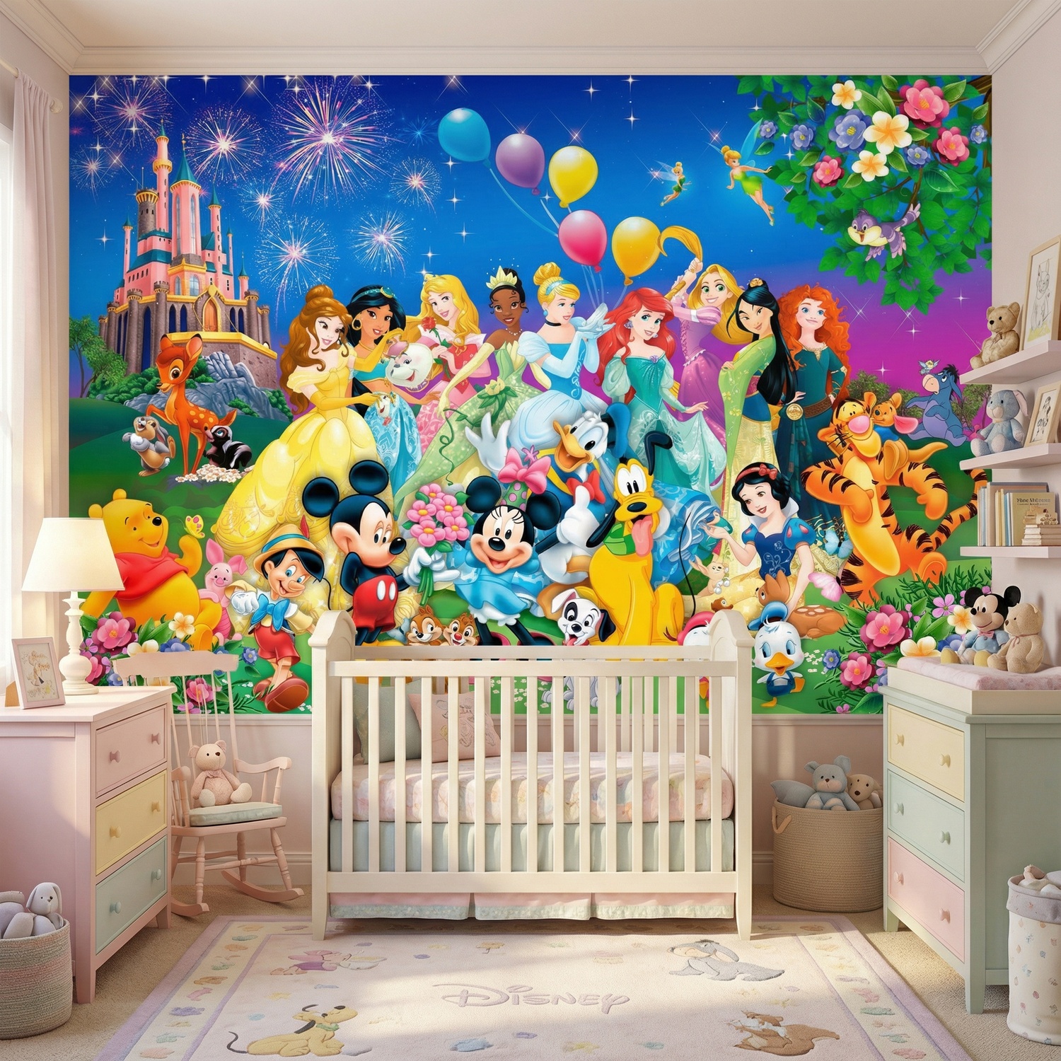 Wall Murals: Disney Characters