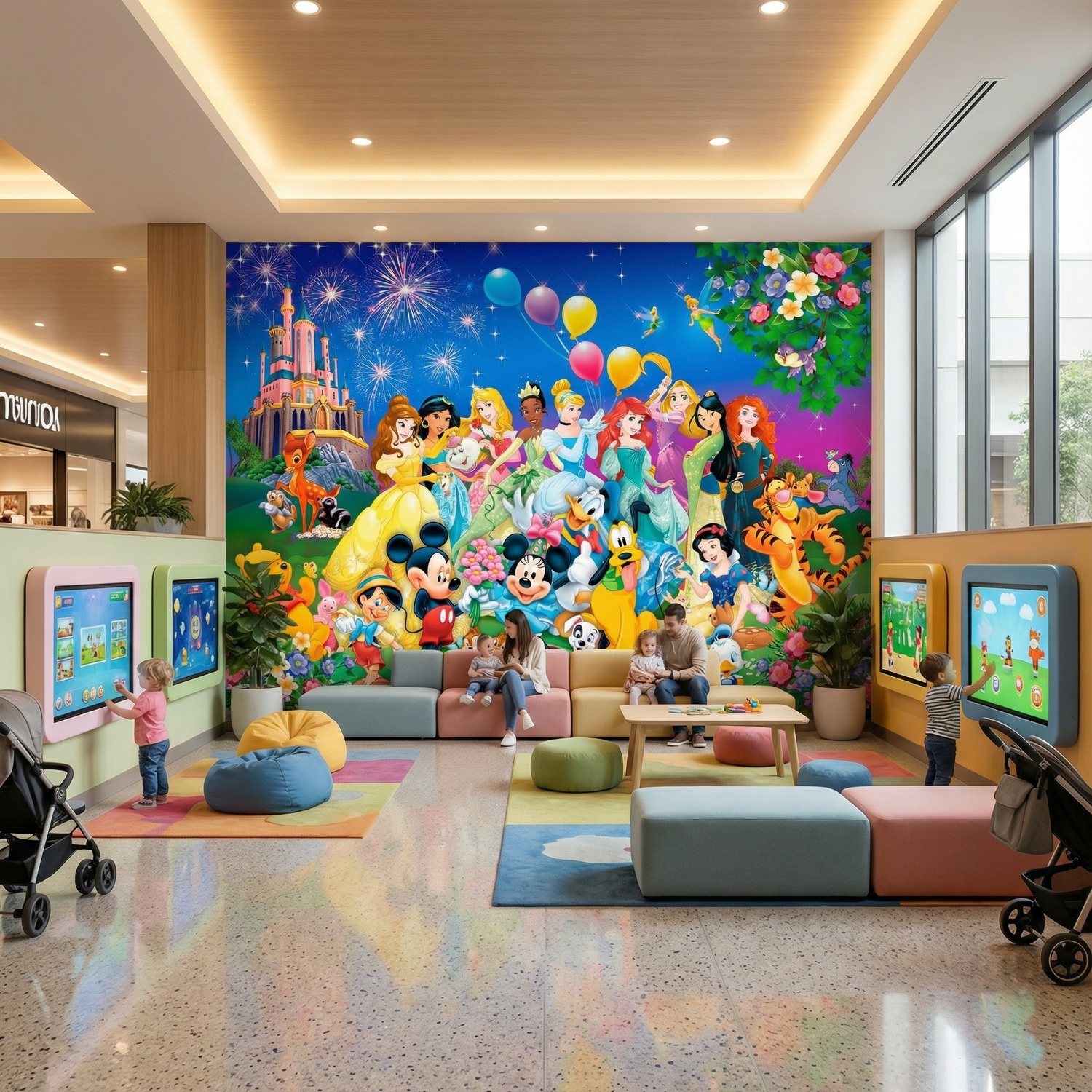Wall Murals: Disney Characters