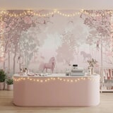 Wall Murals: Unicorn in the forest  17