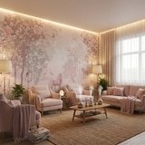 Wall Murals: Unicorn in the forest  6