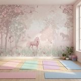 Wall Murals: Unicorn in the forest  10