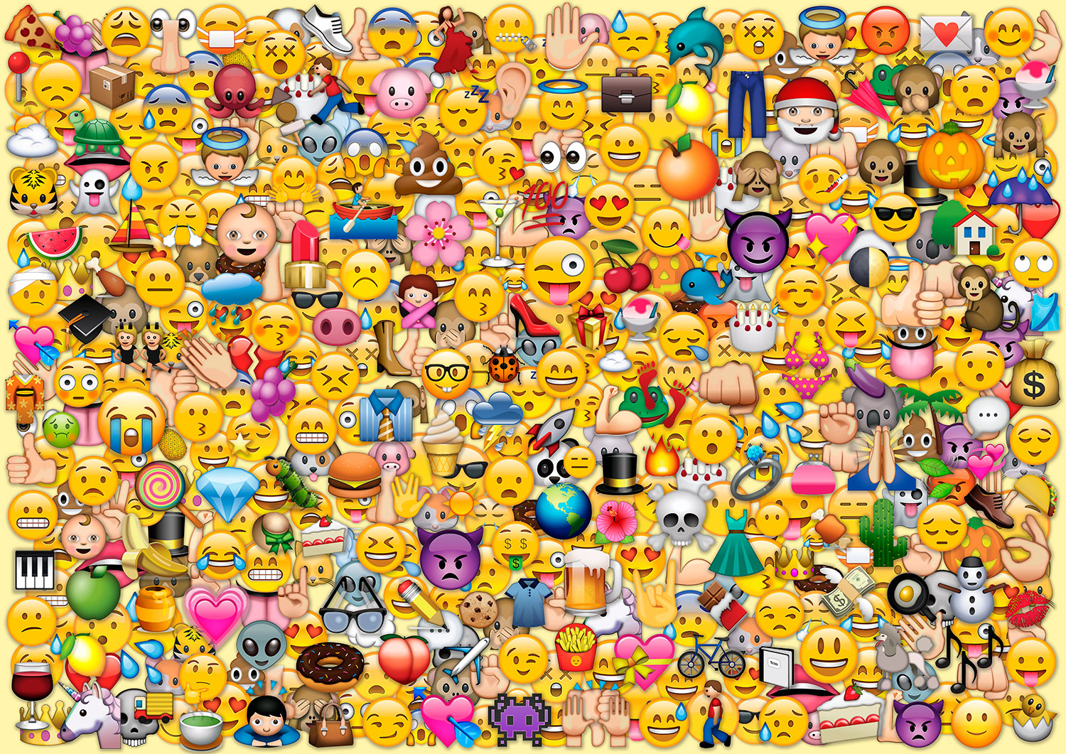 Wall Murals: Collage emoticons