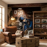 Wall Murals: Old car in the garage 14