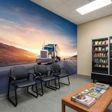 Wall Murals: Truck on the road 12