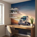 Wall Murals: Truck on the road 20