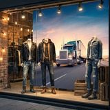 Wall Murals: Truck on the road 4