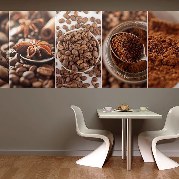 Wall Murals: Cafe Collage