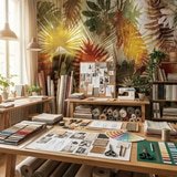 Wall Murals: Hawaiian Print 13