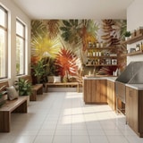 Wall Murals: Hawaiian Print 23