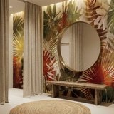 Wall Murals: Hawaiian Print 6