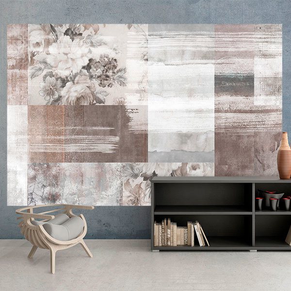 Wall Murals: Printed of paintings and flowers