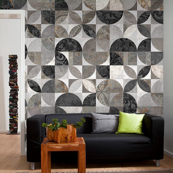 Wall Murals: Symmetry with circles
