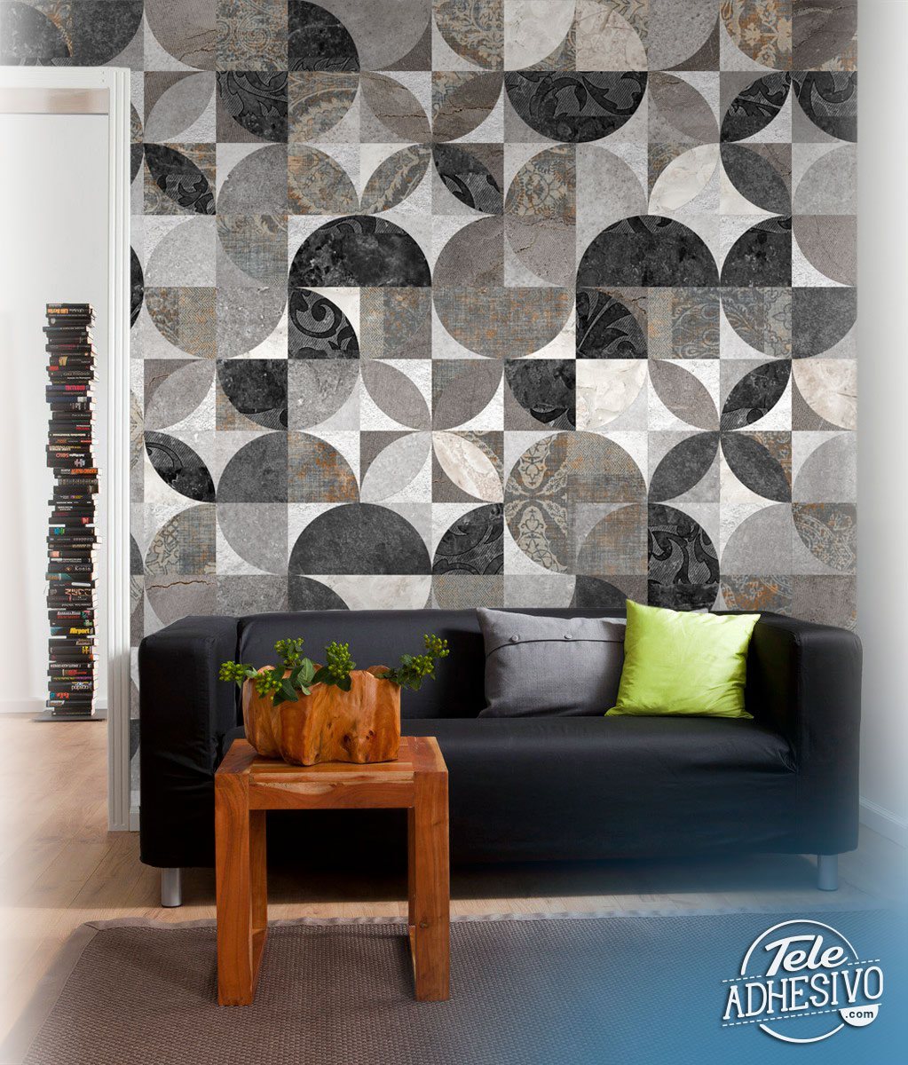 Wall Murals: Symmetry with circles