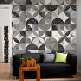 Wall Murals: Symmetry with circles 2