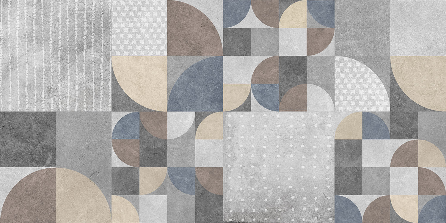 Wall Murals: Circle collage