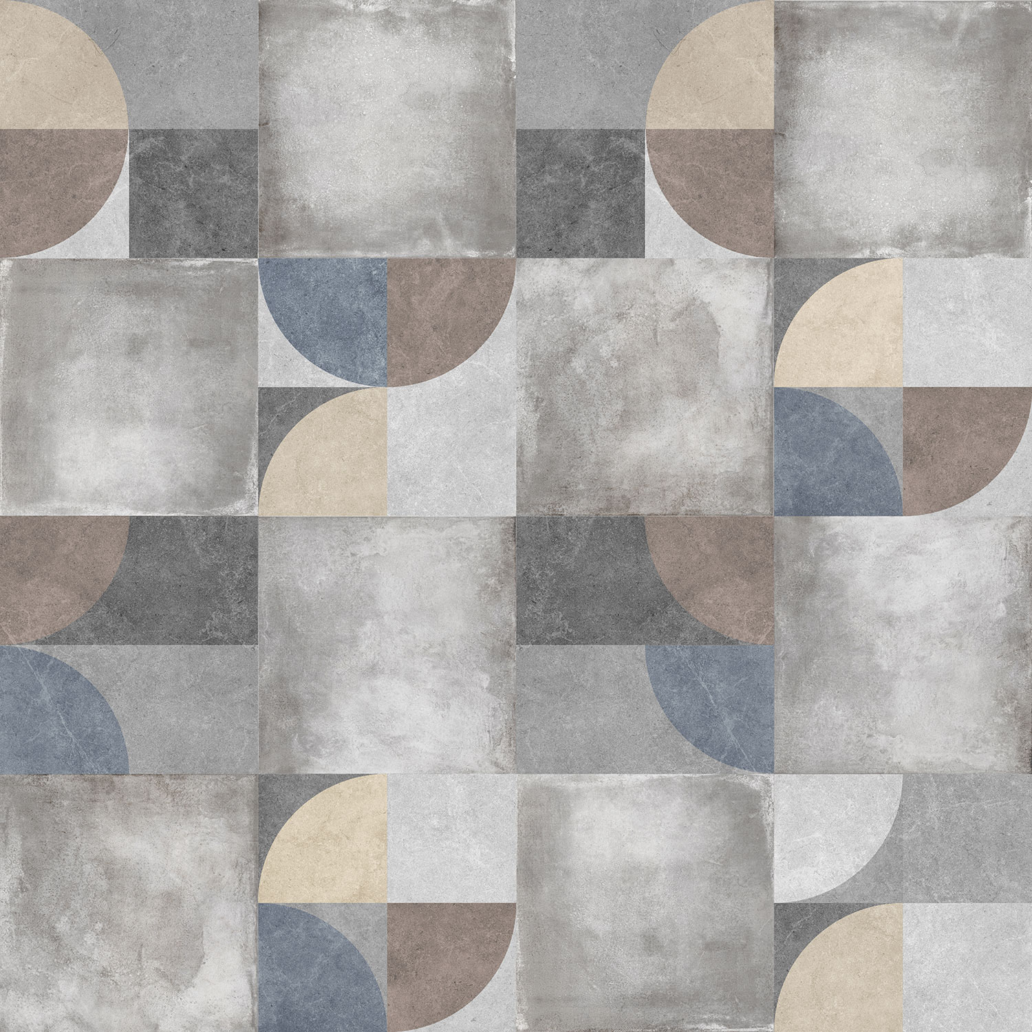 Wall Murals: Grey print
