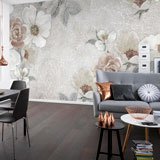 Wall Murals: Floral print 2