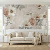 Wall Murals: Floral print 4