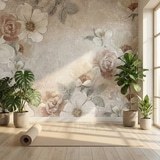 Wall Murals: Floral print 9