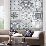 Wall Murals: Prints in shades of grey 2