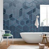 Wall Murals: Perspective squares 2