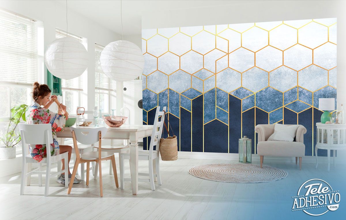 Wall Murals: Collage squares