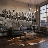 Wall Murals: Workers on the beam 7