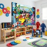 Wall Murals: Disney mechanical equipment 15