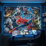 Wall Murals: Spider-Man with enemies 8