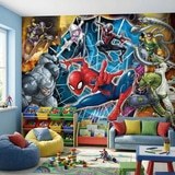 Wall Murals: Spider-Man with enemies 9