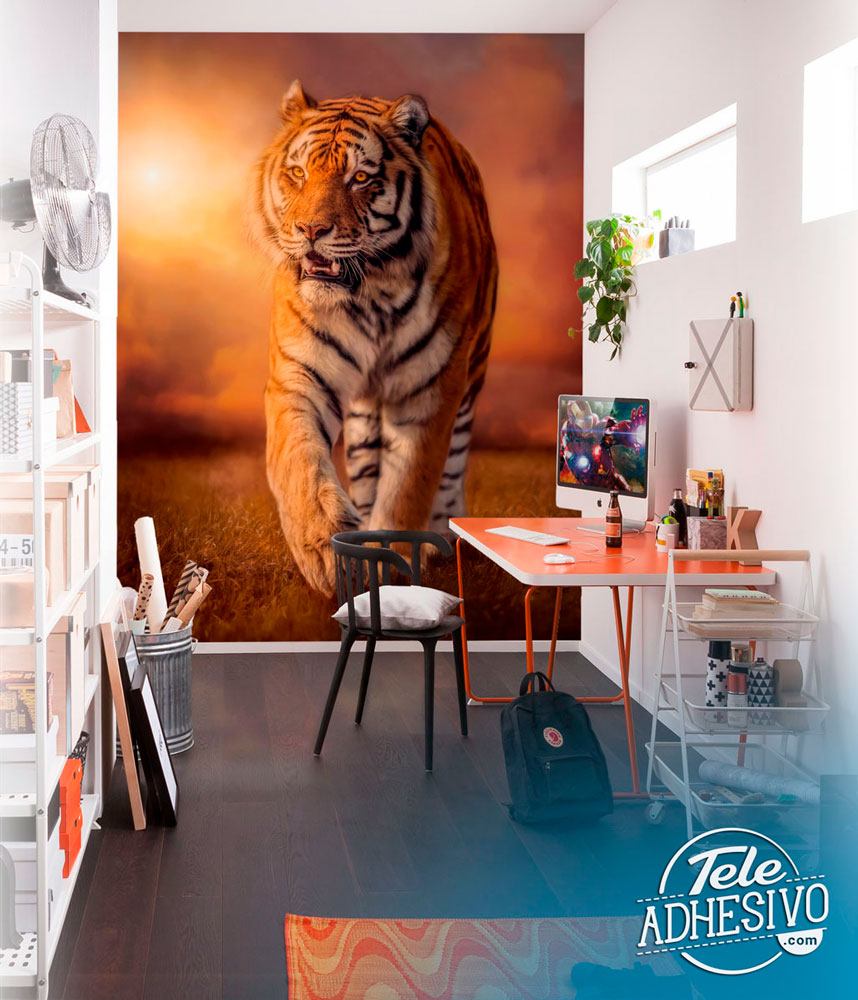 Wall Murals: Tiger