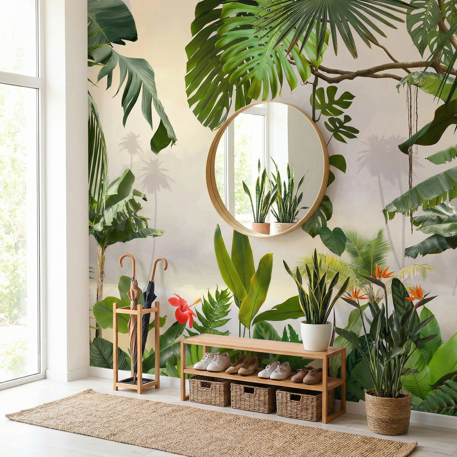 Wall Murals: Jungle nature