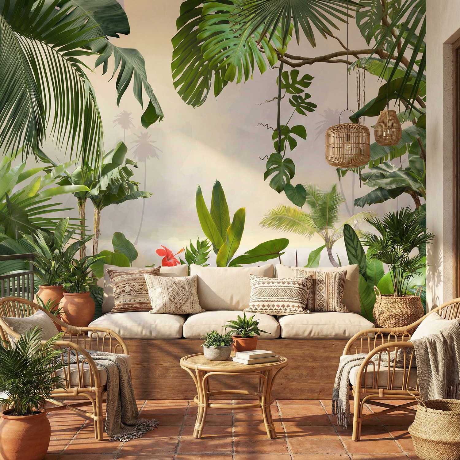 Wall Murals: Jungle nature
