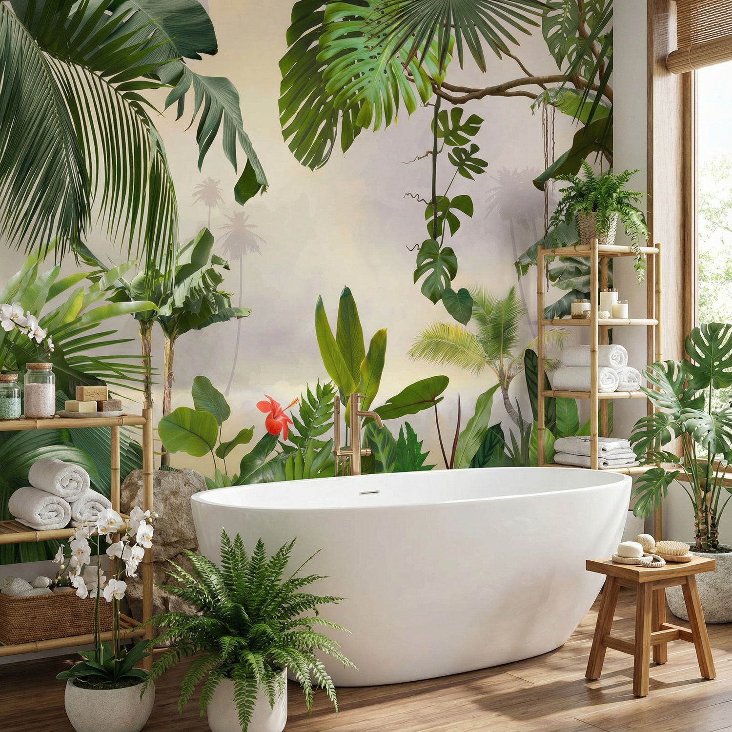 Wall Murals: Jungle nature