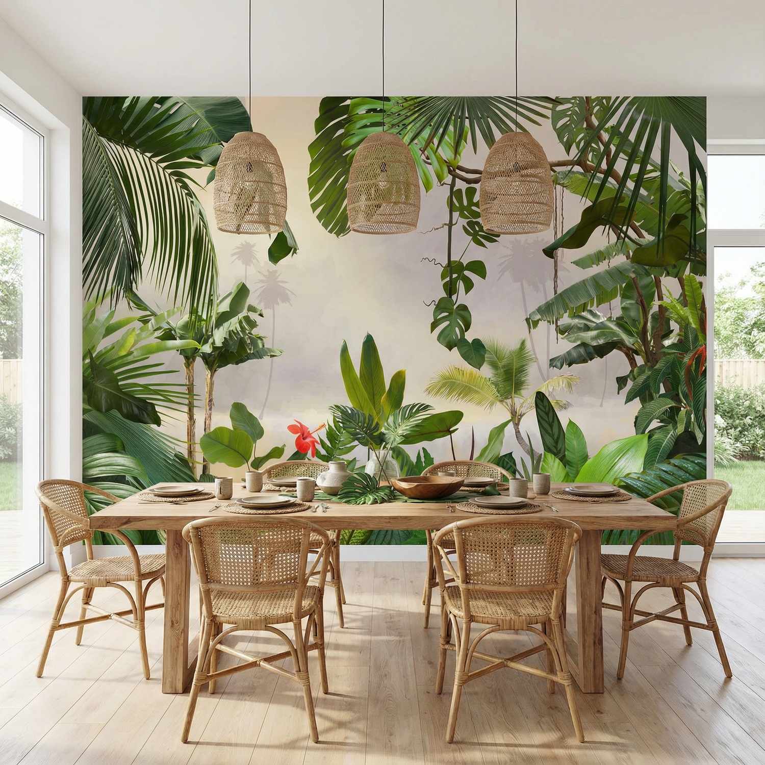 Wall Murals: Jungle nature