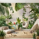 Wall Murals: Jungle nature 6