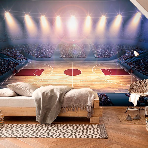 Wall Murals: Basketball court 0