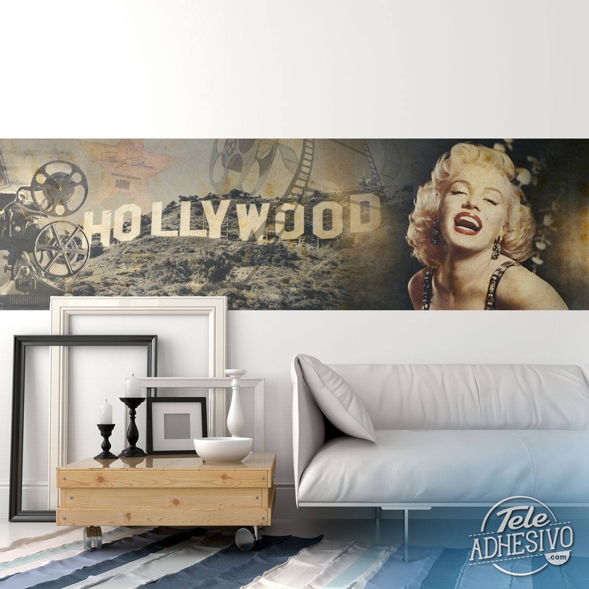 Wall Murals: Hollywood and Marilyn