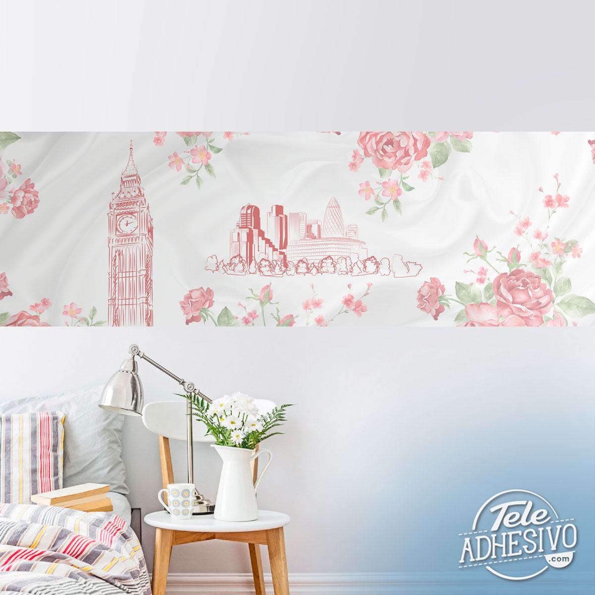 Wall Murals: London Curtain