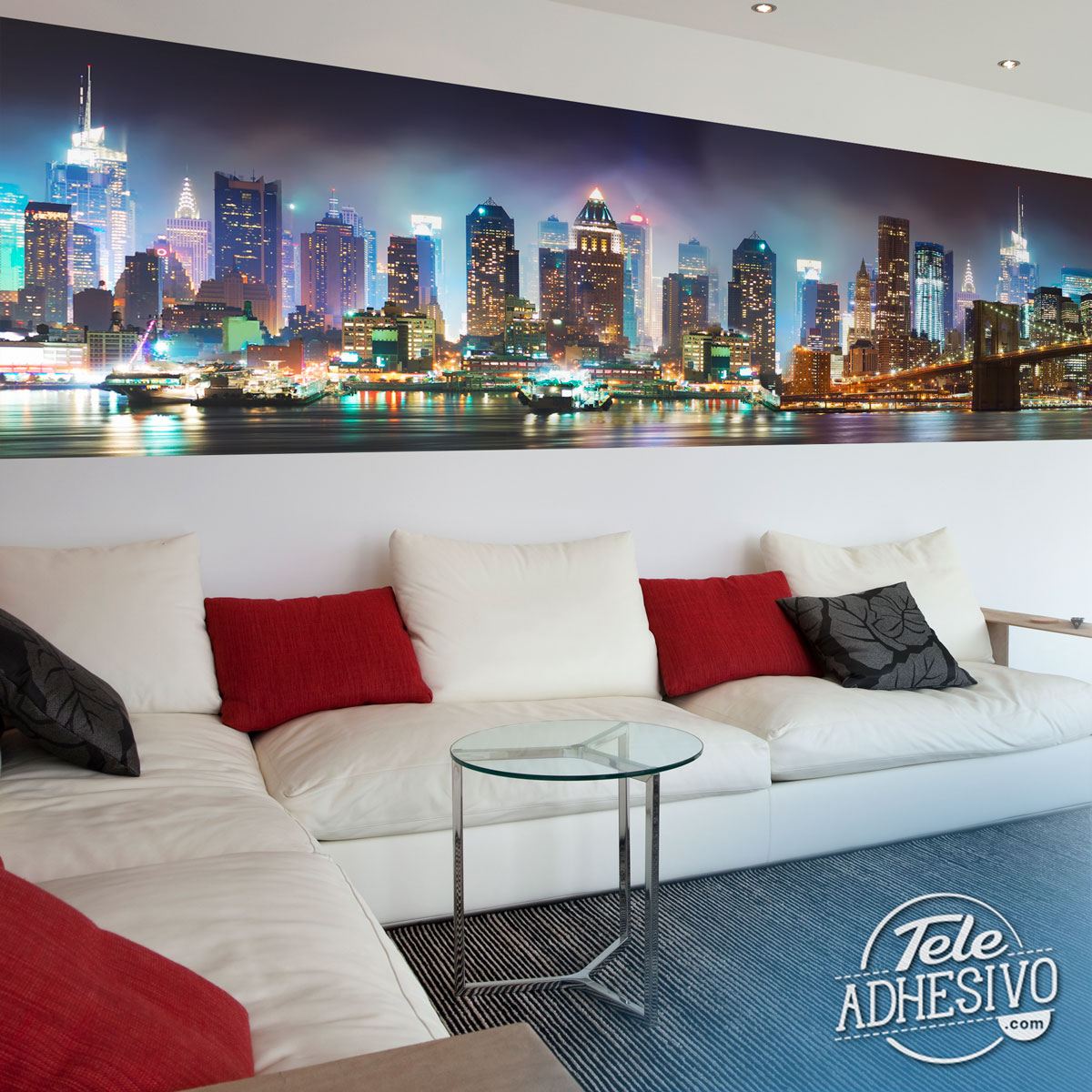 Wall Murals: Night Skyline